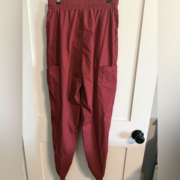 Barco Uniforms Women's Burgundy Cargo Pants - Picture 5 of 7